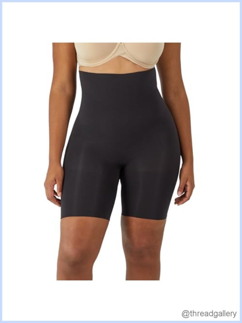 High-Waist Thigh Slimmer Firm Control Seamless Shapewear Short